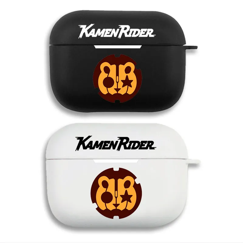 Kamen Rider Geats Lopo Core ID Logo Anime Graphic Print Matte Silicone AirPods Case
