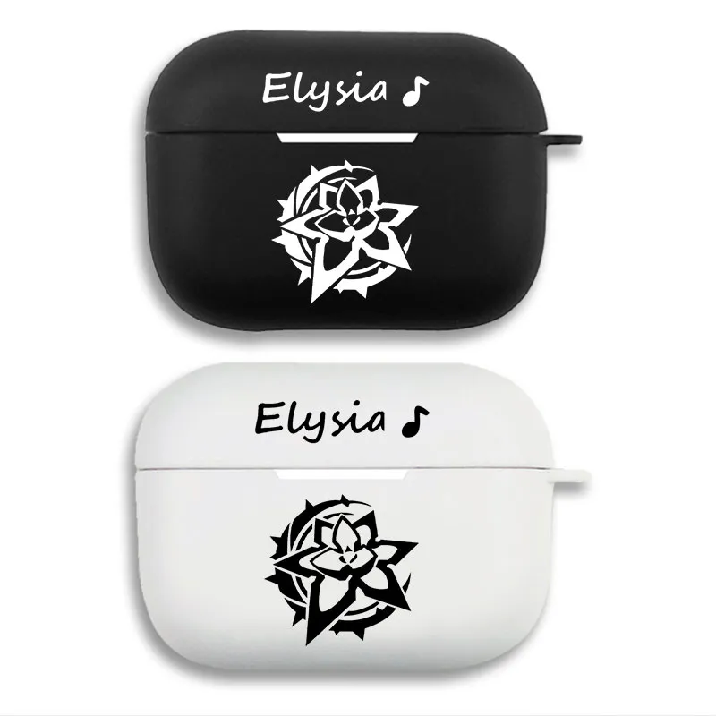 Original God Elysia SignAlien Visitor of Ego Graphic Print Matte Silicone AirPods Case