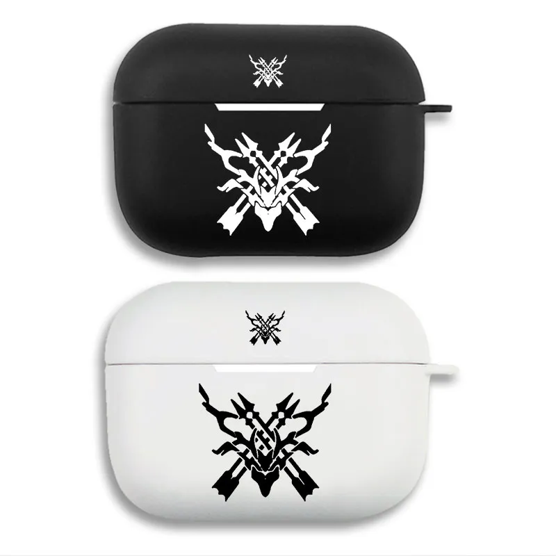 	Original God Section 6 H.S.O.S.6 Emblem Graphic Print Matte Silicone AirPods Case
