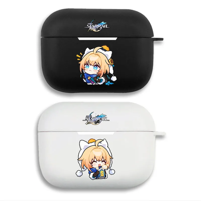 Original God Lynx Chibi Game Graphic Print Matte Silicone AirPods Case