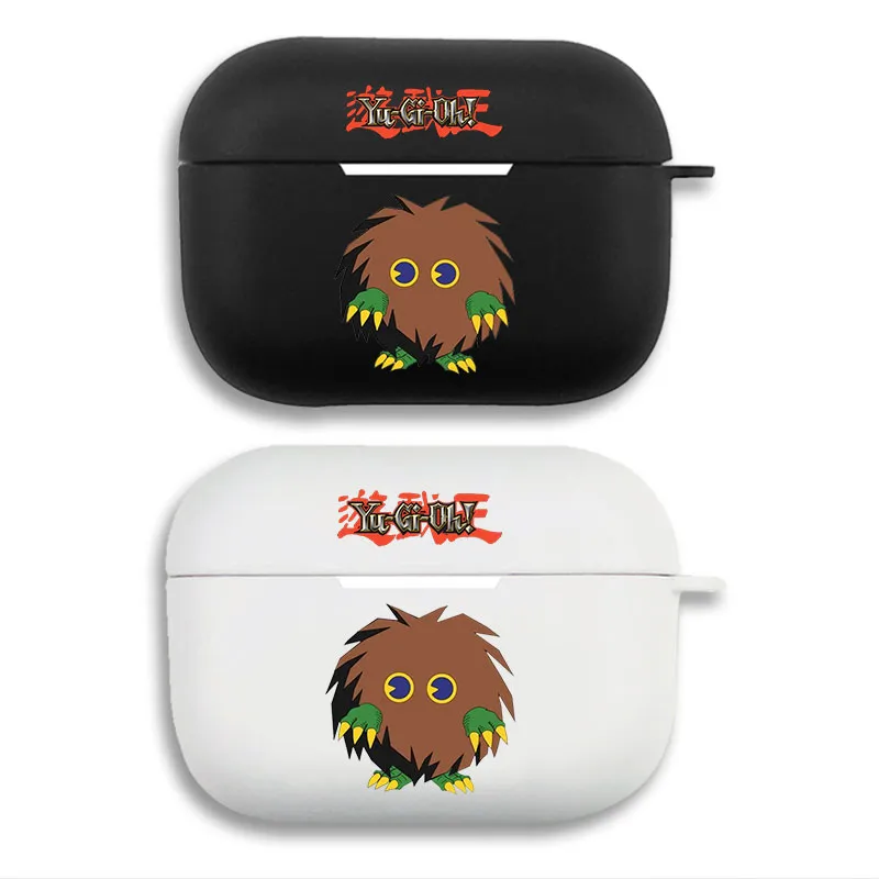 Yu-Gi-Oh! Kuriboh Cute Anime Graphic Print Matte Silicone AirPods Case