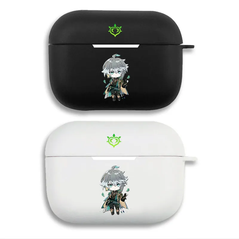 Original God Alhaitham - Chibi Anime Graphic Print AirPods Case