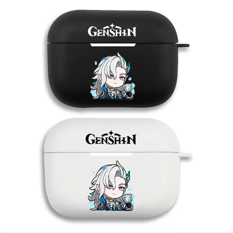 Original God NeuvillAlien Visitorte - Chibi Anime Graphic Print AirPods Case