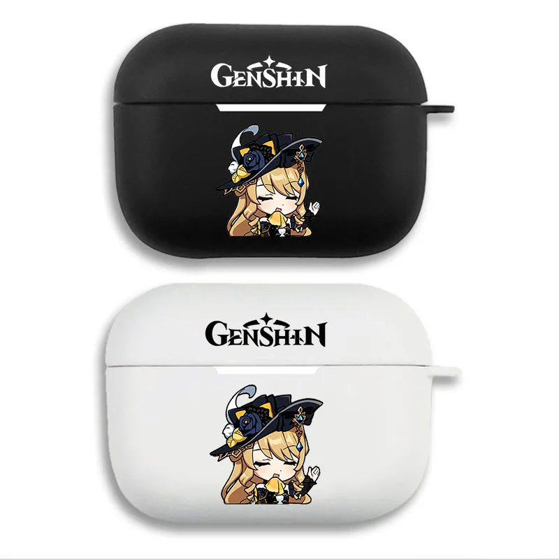 Original God Navia - Chibi Anime Graphic Print AirPods Case