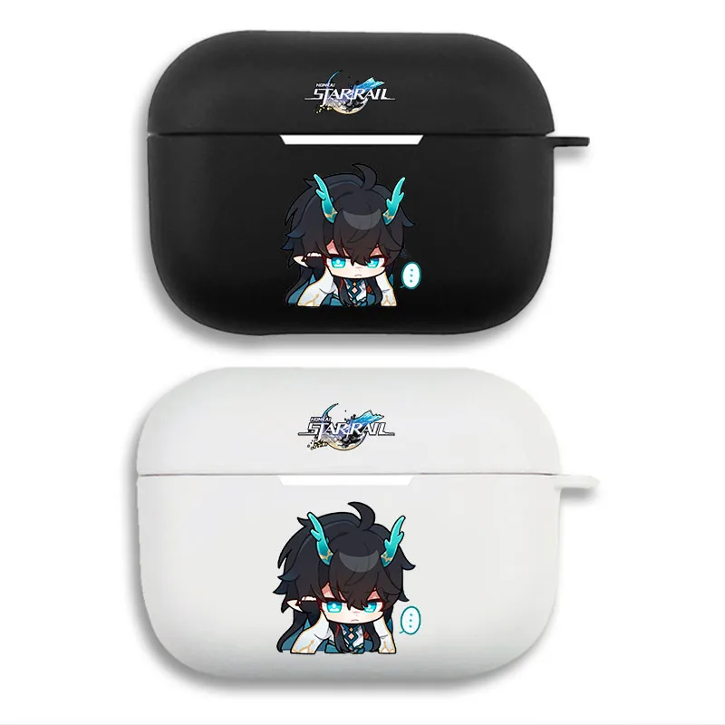 Original God Dan Heng Imbibitor Lunae - Chibi Anime Graphic Print AirPods Case