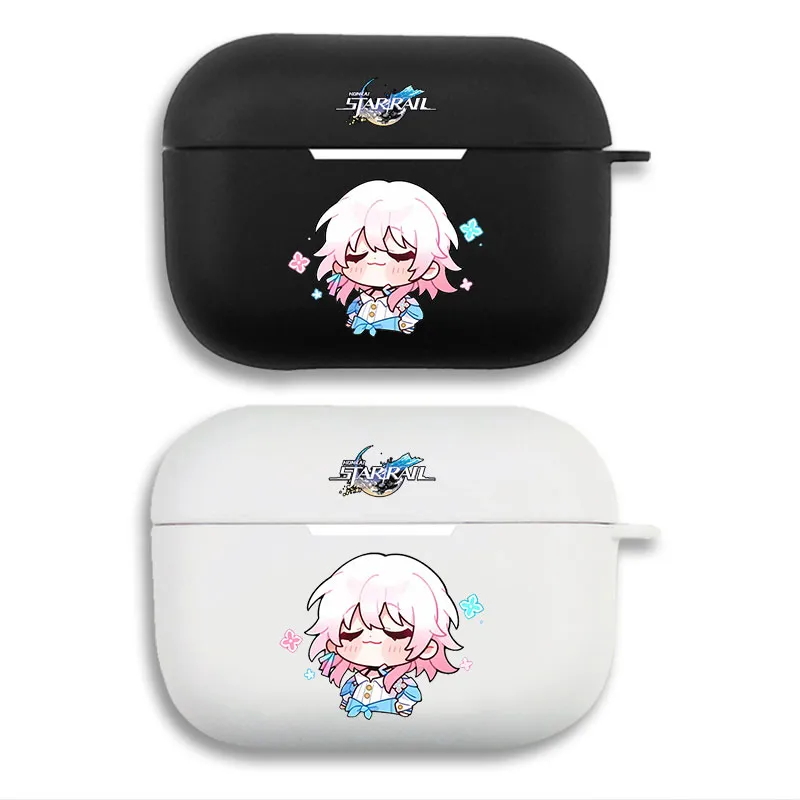 Original God March 7th - Chibi Anime Graphic Print AirPods Case