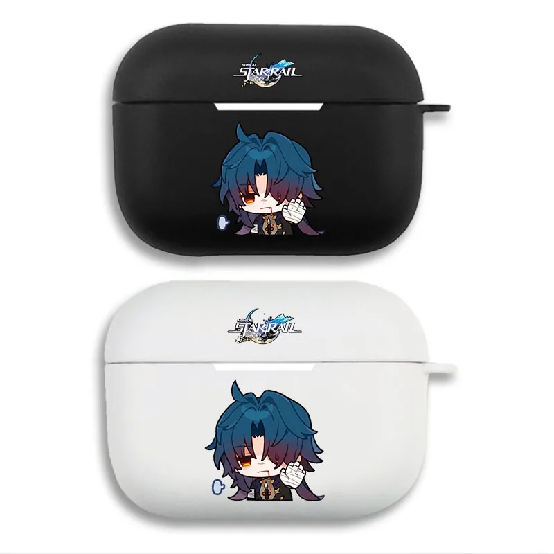 Original God - Blade Cute Chibi Game Logo Graphic Print Matte AirPods Case