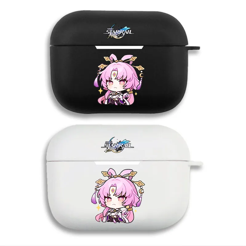 Original God - Fu Xuan Cute Chibi Game Logo Graphic Print Matte AirPods Case