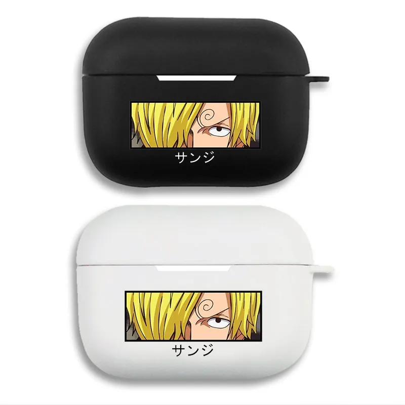 Pirate Voyage - Vinsmoke Sanji Anime Eye Panel Name Graphic Print Matte AirPods Case