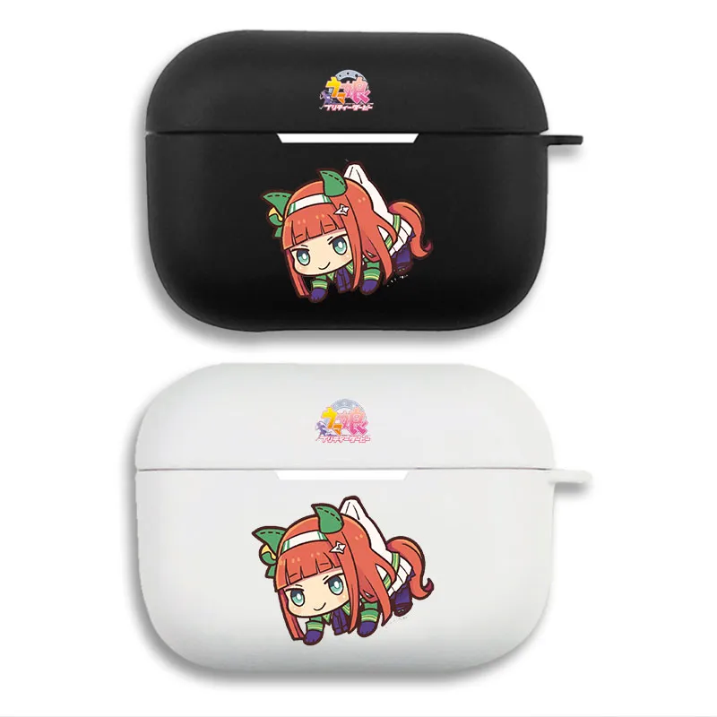 Uma Musume PrAlien Visitorty Derby - Silence Suzuka Cute Chibi Matte AirPods Case