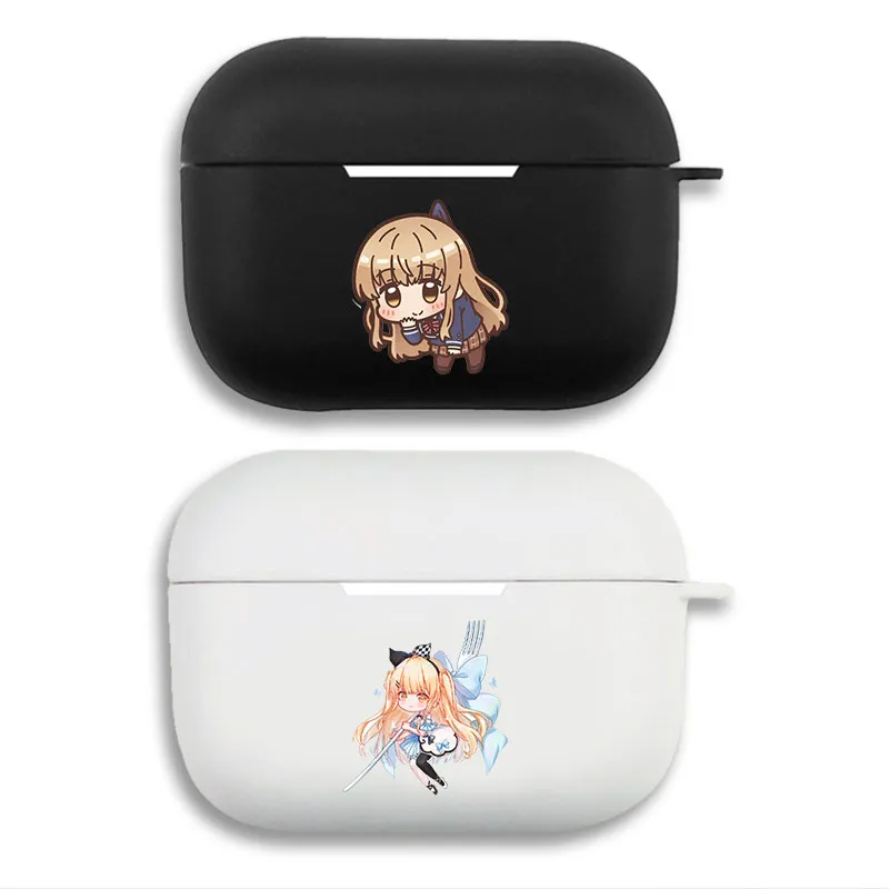 The Angel Next Door Spoils Me Rotten - Mahiru Shiina Cute Chibi Graphic Print Matte AirPods Case