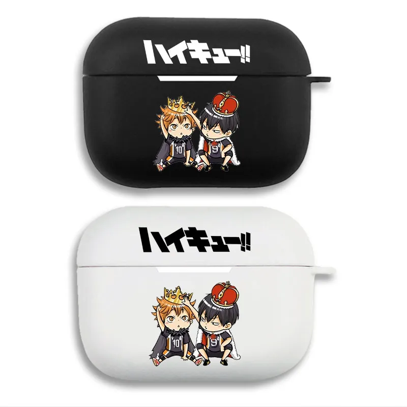 Haikyu!! - Hinata & Kageyama King Costume Cute Chibi Print Matte AirPods Case