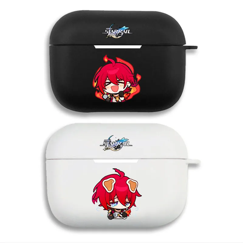 Original God Luka Cute Chibi Print Matte Silicone AirPods Case