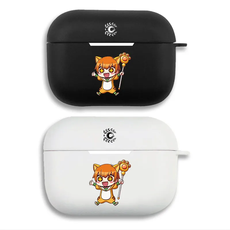 Fate Grand Order Gudako — Ritsuka Fujimaru Cute Chibi Neko Graphic Matte Soft Silicone AirPods Case