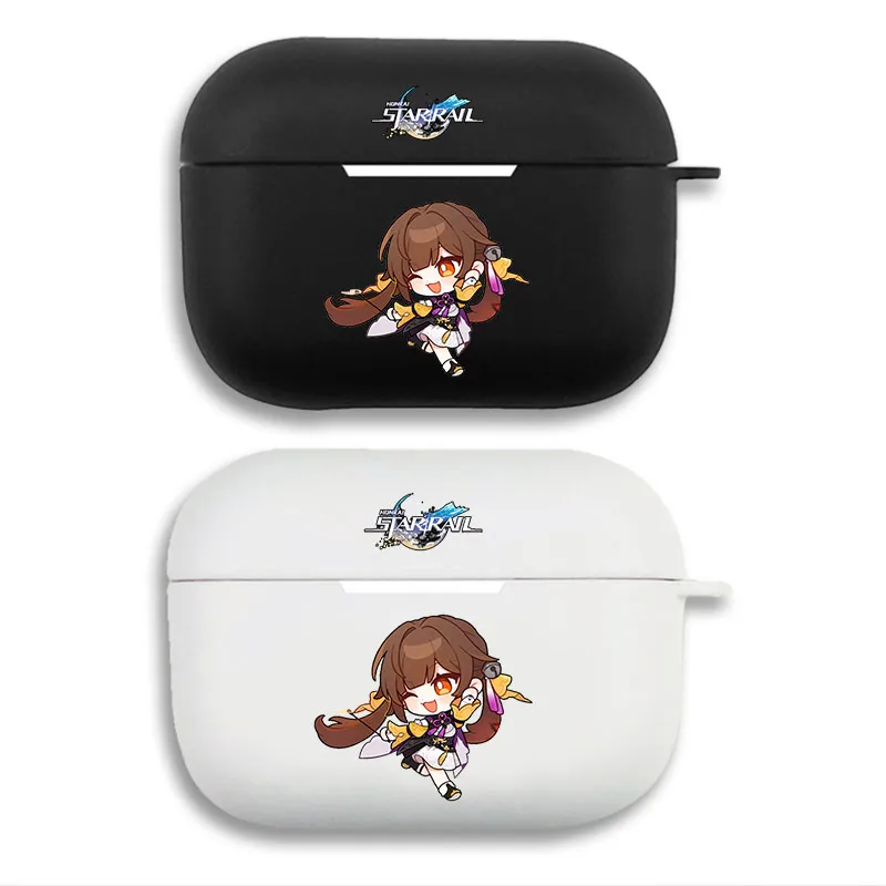 Original God Sushang — Cute Chibi Character Graphic Matte Soft Silicone AirPods Case