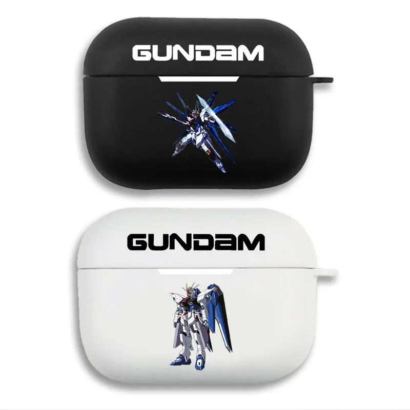 Mobile Suit Gundam SEED Freedom Gundam — Mecha Anime Graphic Matte Soft Silicone AirPods Case