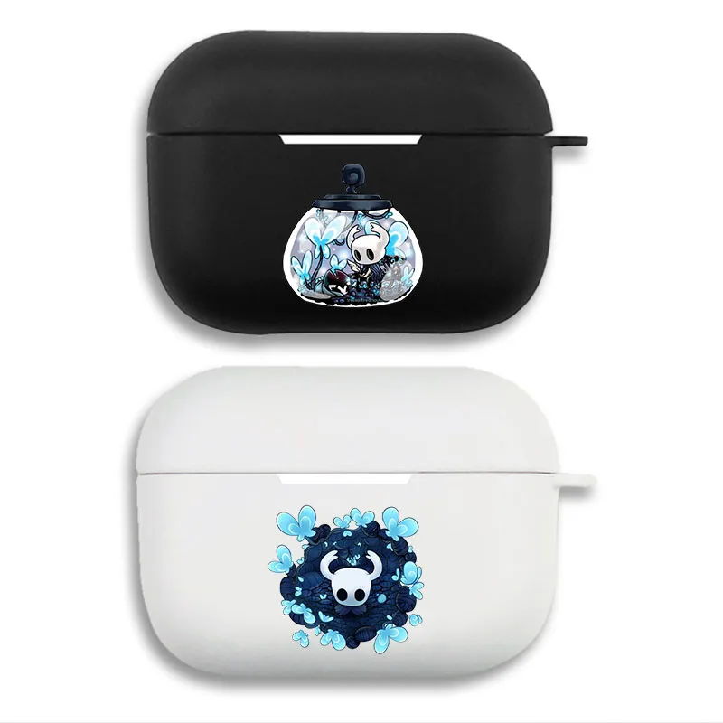 Hollow Knight — Lifeblood Jar and Little Ghost Graphic Matte Soft Silicone AirPods Case