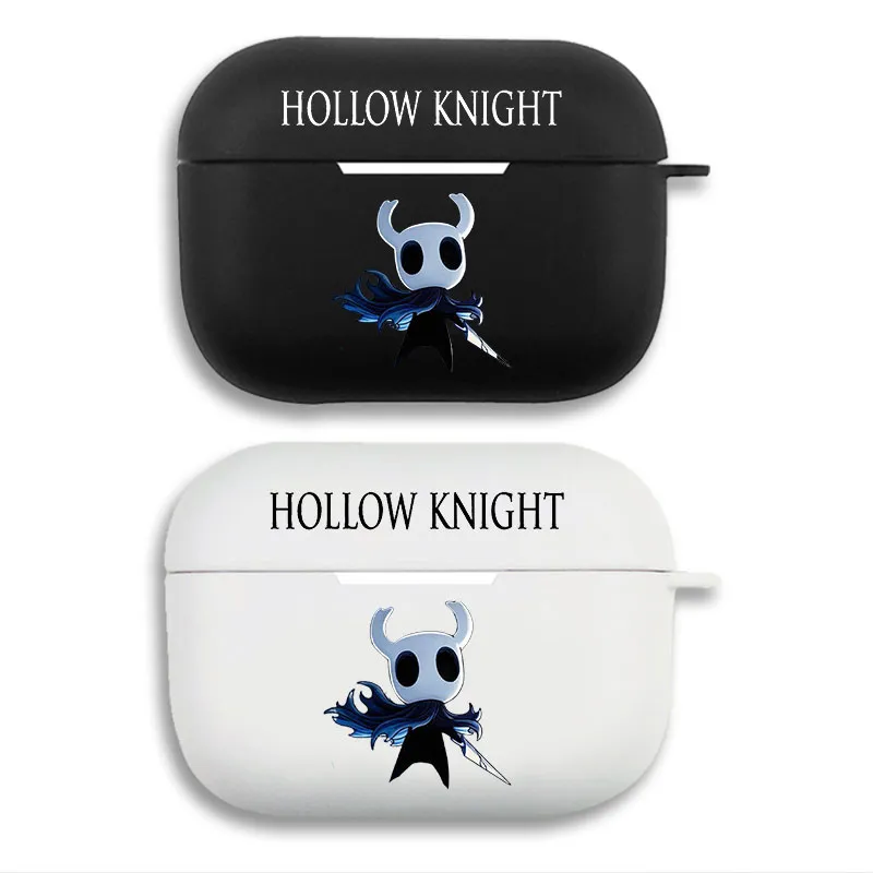 Hollow Knight — The Knight Character Graphic Matte Soft Silicone AirPods Case