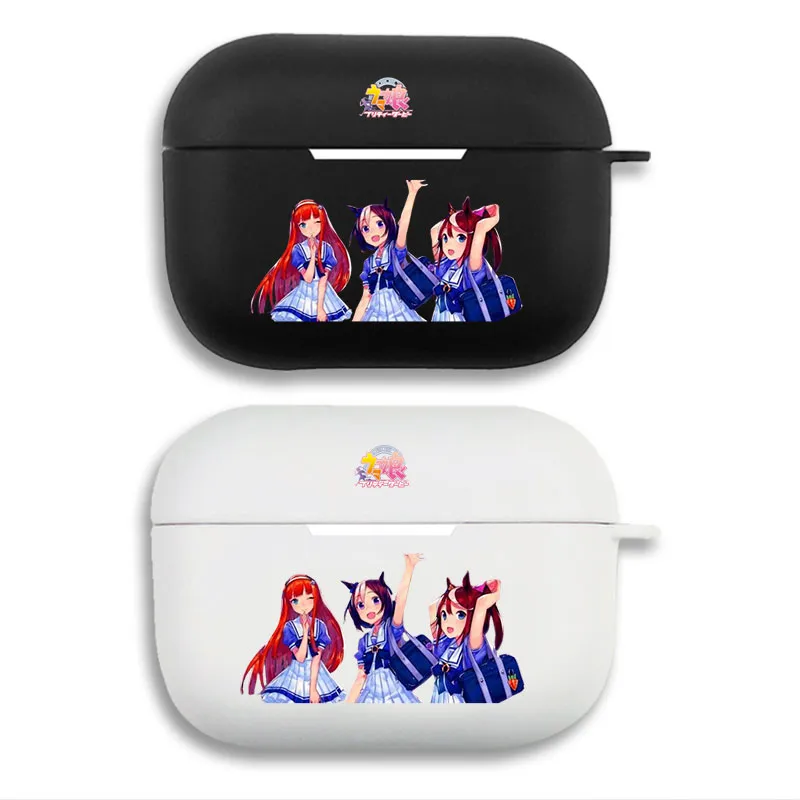 Uma Musume PrAlien Visitorty Derby — Anime Horse Girls Matte Soft Silicone AirPods Case