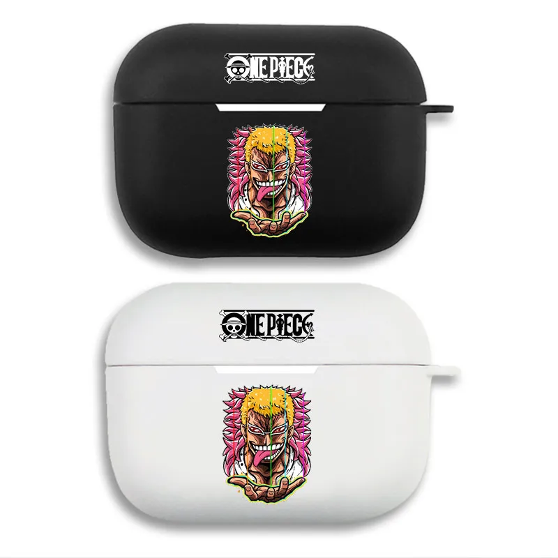 Pirate Voyage Donquixote Doflamingo Anime Graphic Matte Silicone AirPods Case