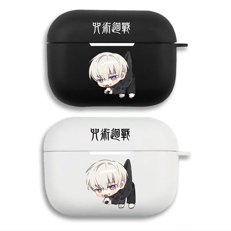 Curse Exorcist Toge Inumaki Cute Chibi Anime Matte Silicone AirPods Case