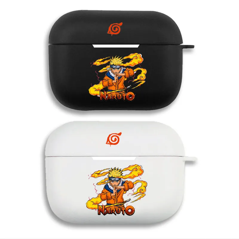 Ninja Anime  Uzumaki Ninja Anime Sage Mode Matte Silicone AirPods Case