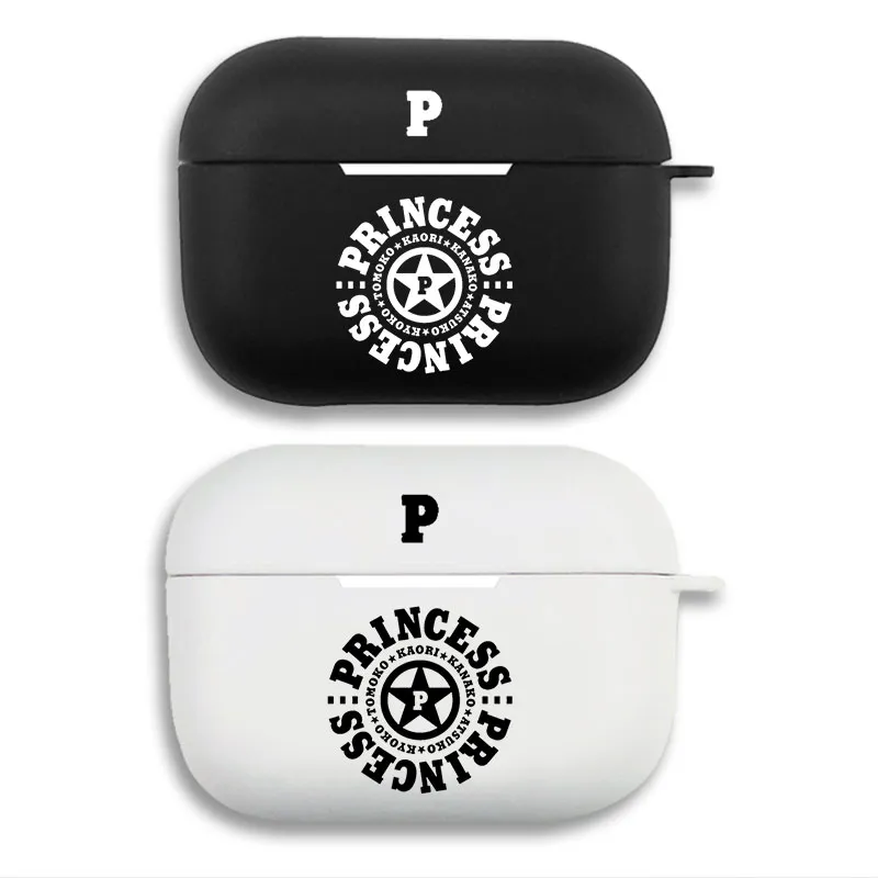 Princess Princess J-Rock Band Star Emblem Matte Silicone AirPods Case