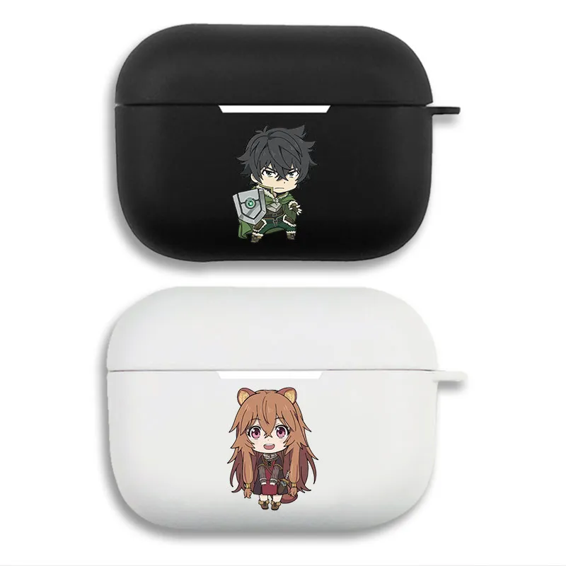 The Rising of the Shield Hero Naofumi and Raphtalia Chibi Matte AirPods Case
