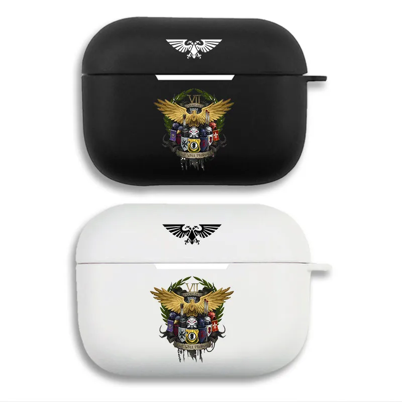 Warhammer 40k Imperial Fists Crest Imperial Aquila Matte AirPods Case