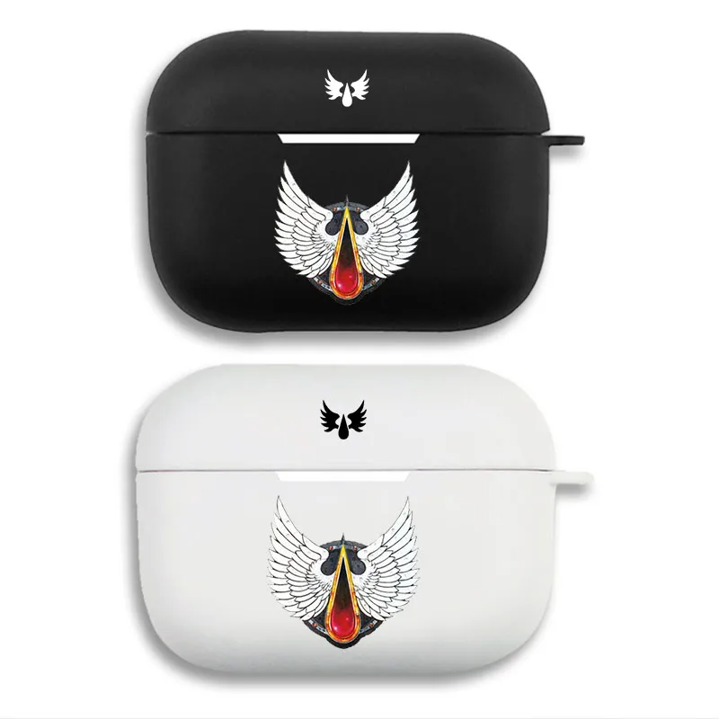 Warhammer 40k Blood Angels Badge Matte Silicone AirPods Case
