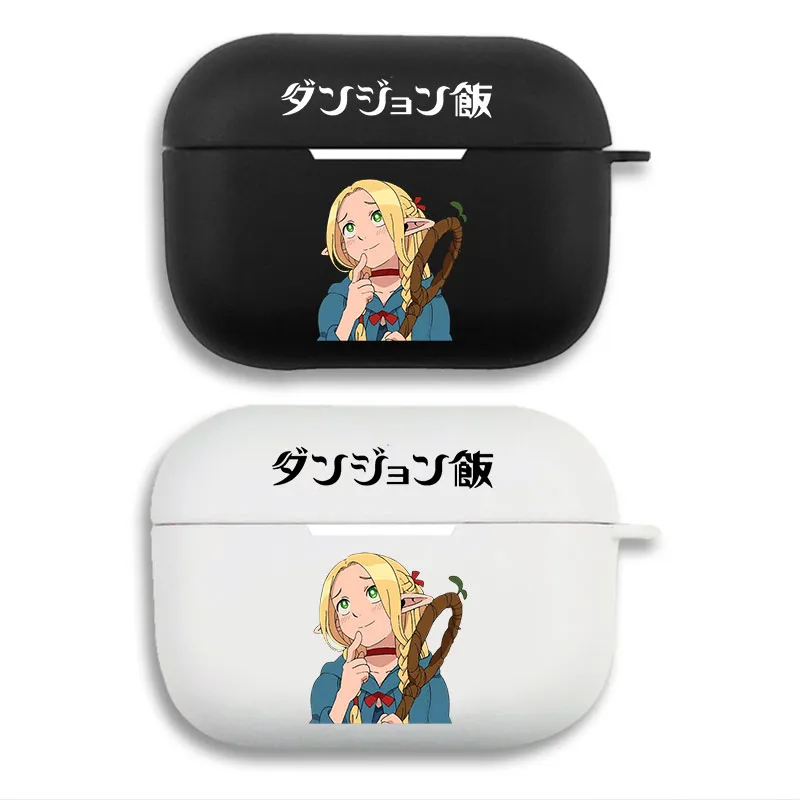 Delicious in Dungeon Marcille Cute Anime Matte Silicone AirPods Case