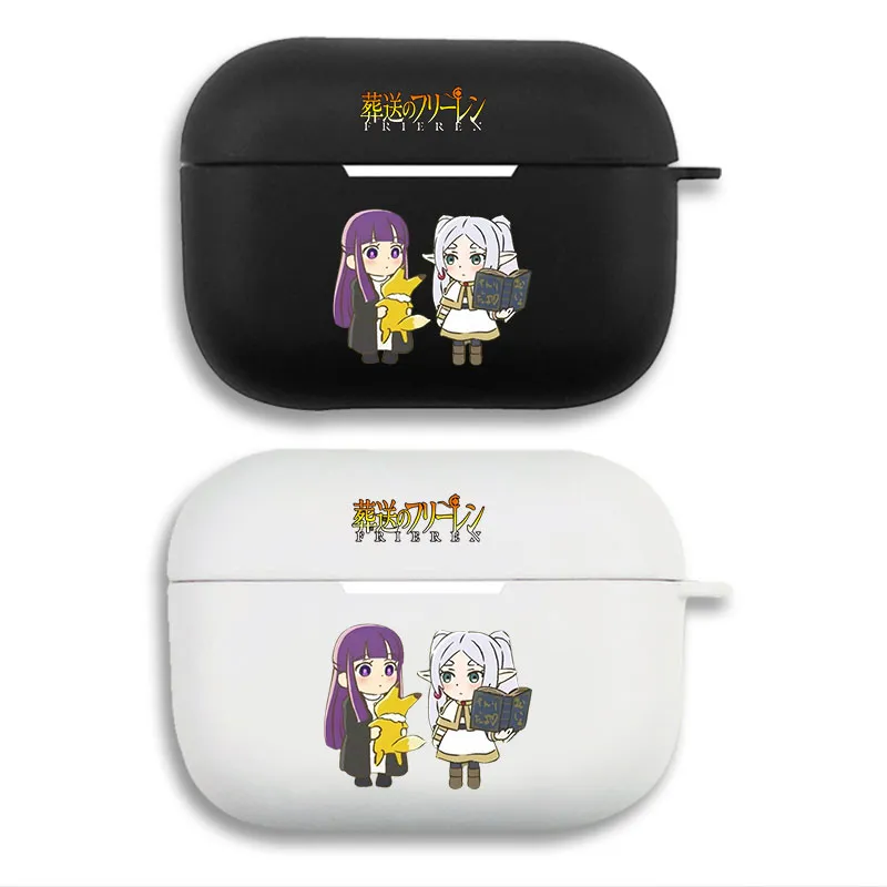Frieren Beyond Journey's End Frieren and Fern Cute Chibi Matte AirPods Case