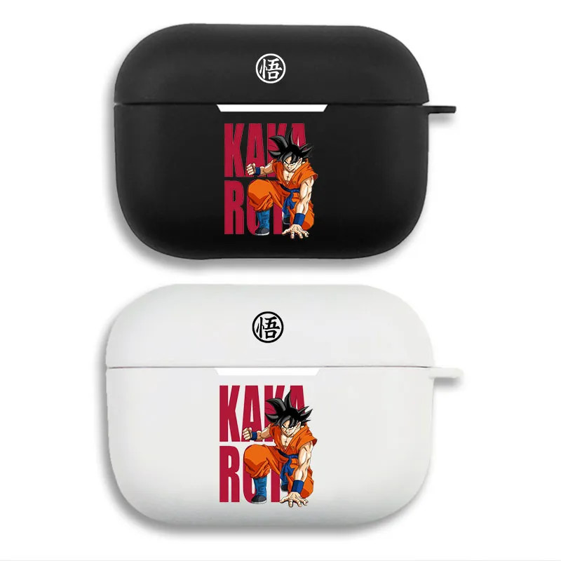 Ki Fighter Z Goku Kakarot Go Kanji Soft Silicone AirPods Case
