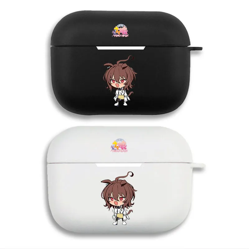 Uma Musume PrAlien Visitorty Derby Agile Tachyon - Cute Chibi Graphic Print Matte Silicone AirPods Case
