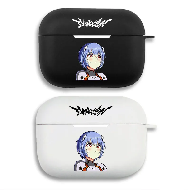 EVA Anime Rei Ayanami Anime Protective AirPods Case - Matte Split Silicone Cover