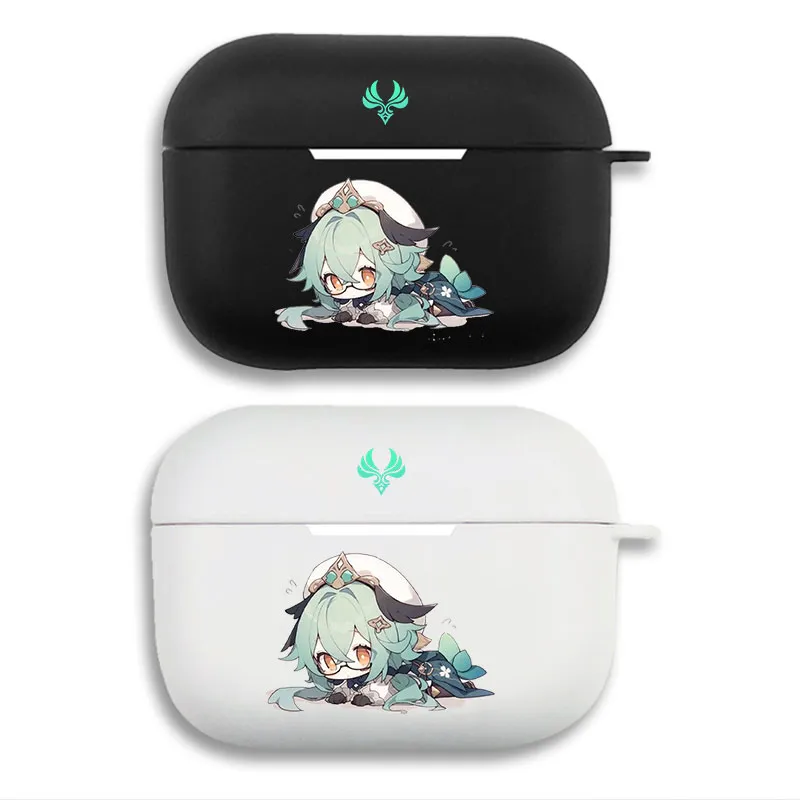Original God Sucrose Chibi Protective AirPods Case - Matte Split Silicone Cover
