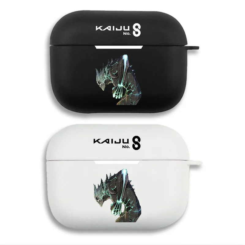 Kaiju No. 8 Kafka Hibino Monster Form Graphic Print Matte Silicone AirPods Case