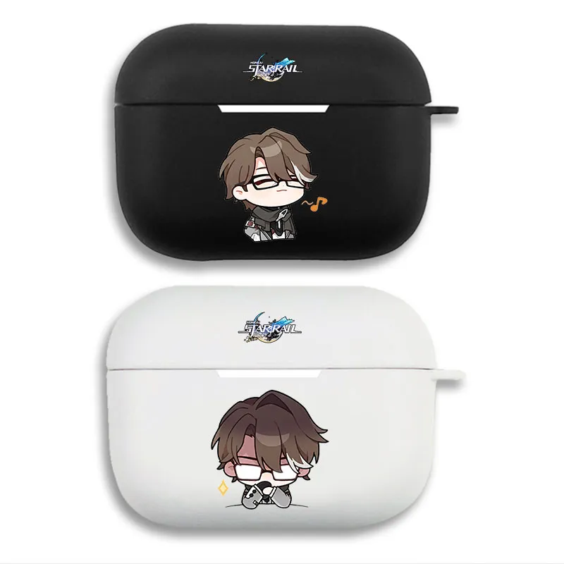 Original God Welt Yang Cute Chibi - Anime Game Matte Silicone AirPods Pro Case