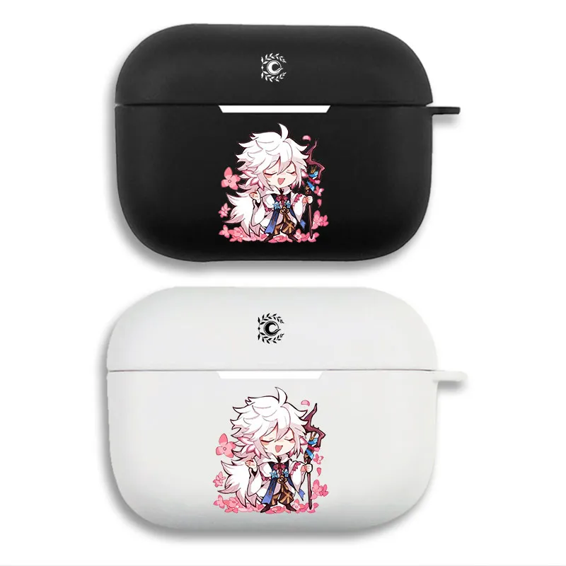 Fate Grand Order Merlin Cute Chibi - FGO Anime Game Caster Matte Silicone AirPods Pro Case