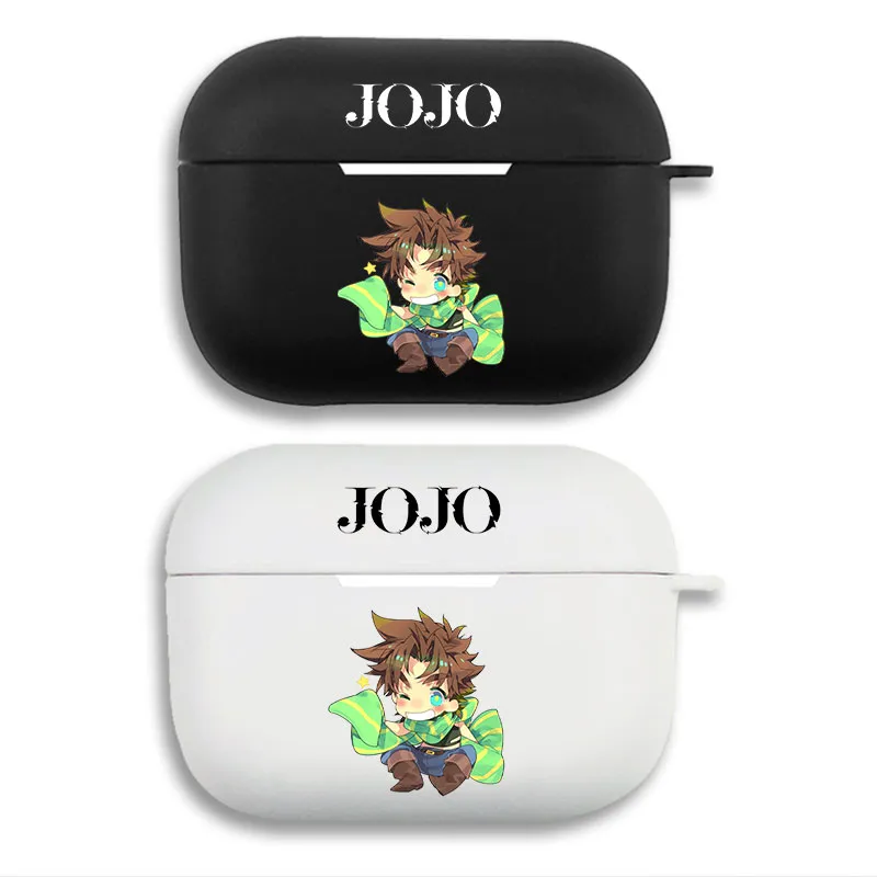 JoJo Joseph Joestar Battle Tendency Chibi - Part 2 Anime Matte Silicone AirPods Pro Case