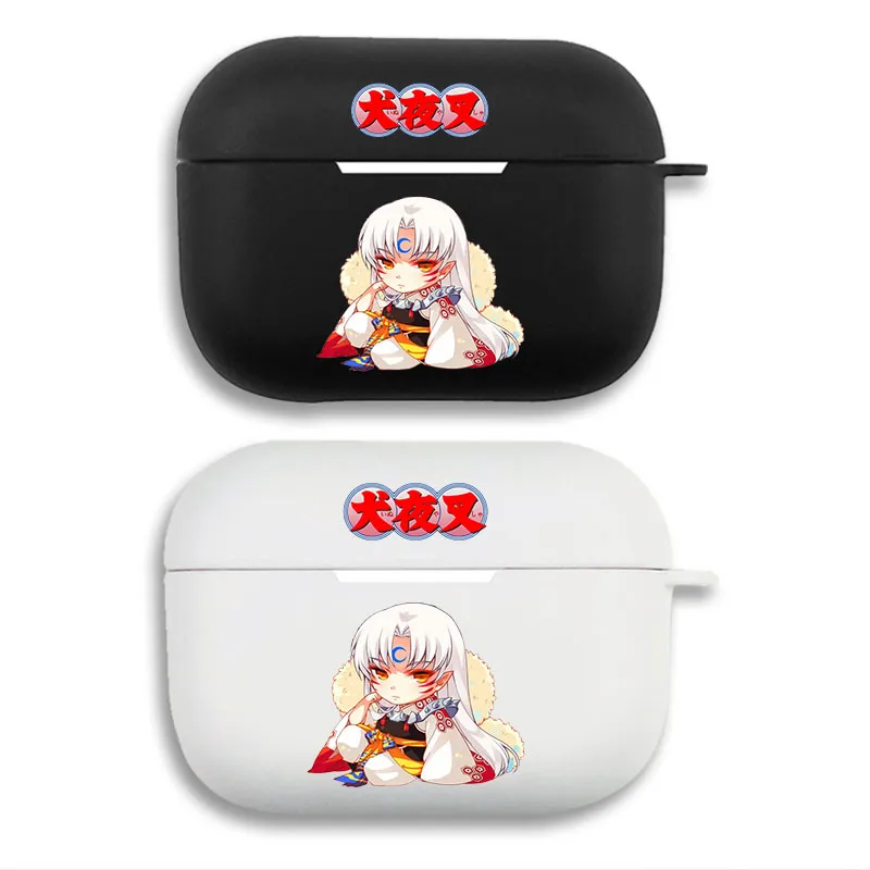 Inuyasha Sesshomaru Cute Chibi - Classic Anime Matte Silicone AirPods Pro Case
