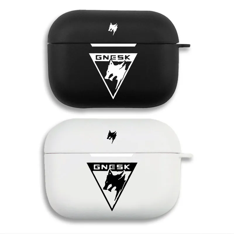 Arena Breakout GNESK White Wolf - Tactical FPS Game Matte Silicone AirPods Pro Case