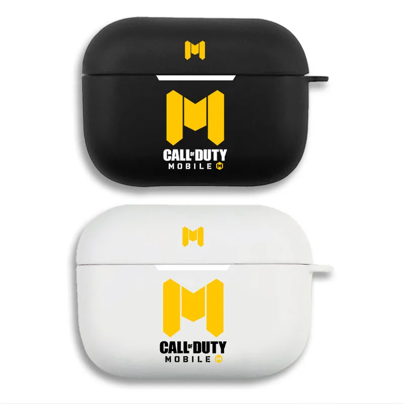 Call of Duty Mobile CODM Logo - FPS Gaming Matte Silicone AirPods Pro Case