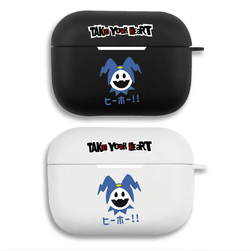 Persona 5 Jack Frost Take Your Heart - Cute JRPG Game Matte Silicone AirPods Pro Case