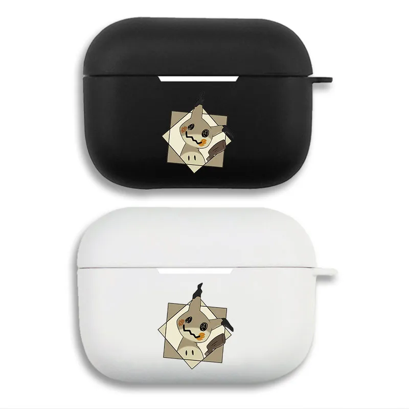 Creature Collection Mimikyu Cute Ghost - Creature Collection Anime Game Matte Silicone AirPods Pro Case