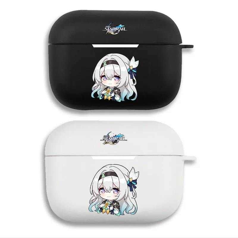 Original God Firefly Chibi - Cute Anime Game Matte Silicone AirPods Pro Case