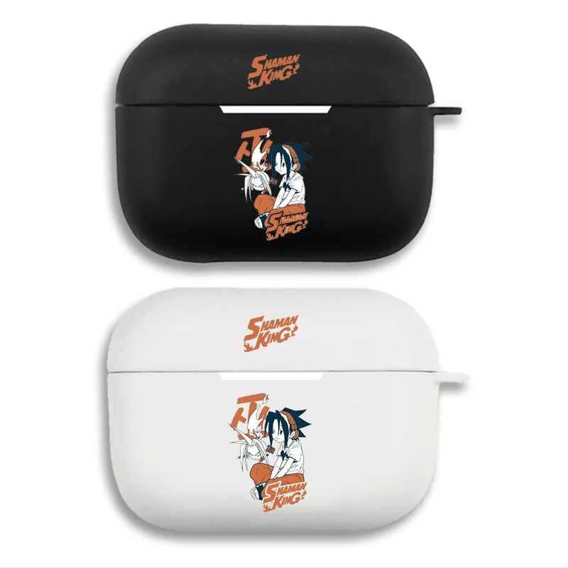 Shaman King Yoh Asakura Amidamaru - Classic Anime Matte Silicone AirPods Pro Case