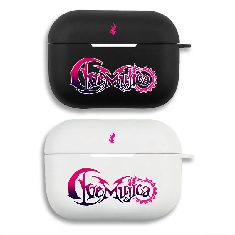 BanG Dream Ave Mujica Band Logo Cool Matte Silicone AirPods Case