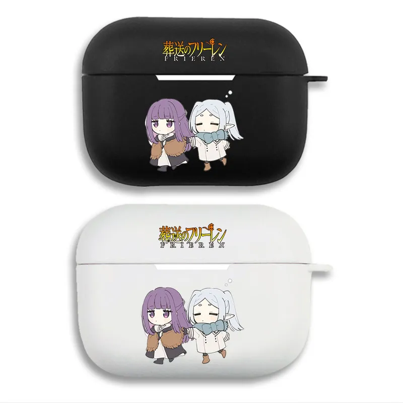 Frieren Beyond Journeys End Frieren Fern Cute Chibi Matte Silicone AirPods Case