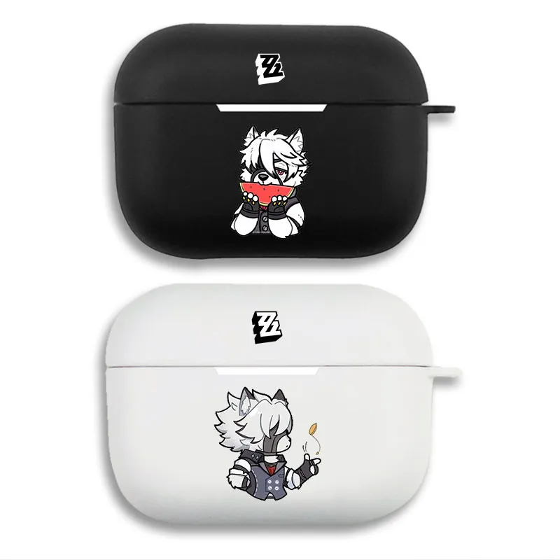 	Original God Lycaon Chibi Cute Watermelon Matte Silicone AirPods Case